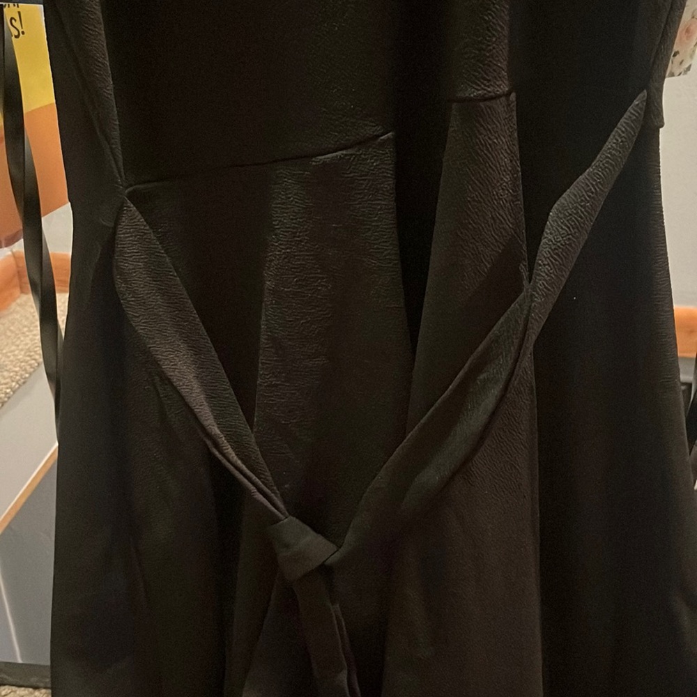 Short sleeve high low dress